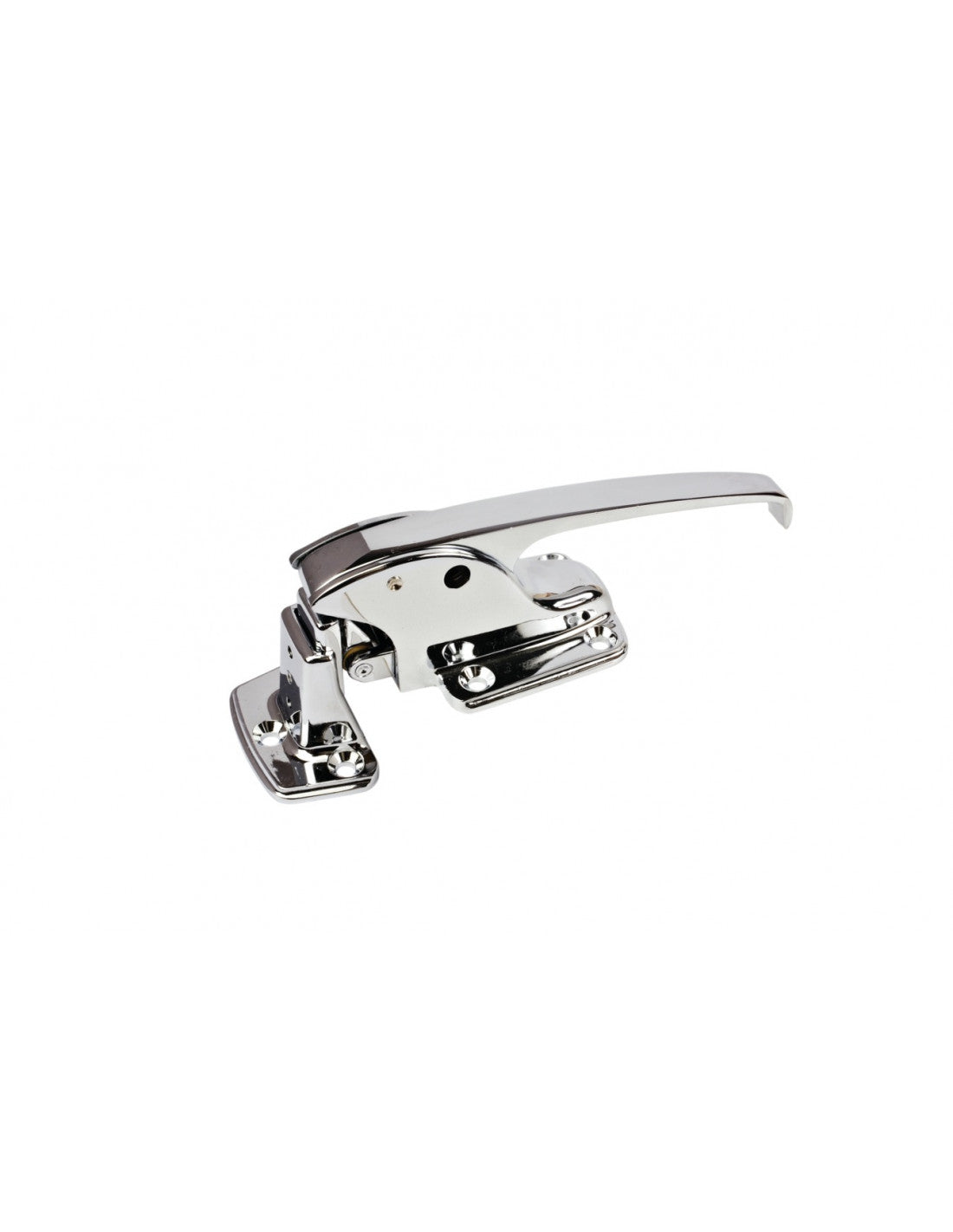 Loquet De Porte Laitonné – Style Frigo/glacière Ancien, Métal, Bon état