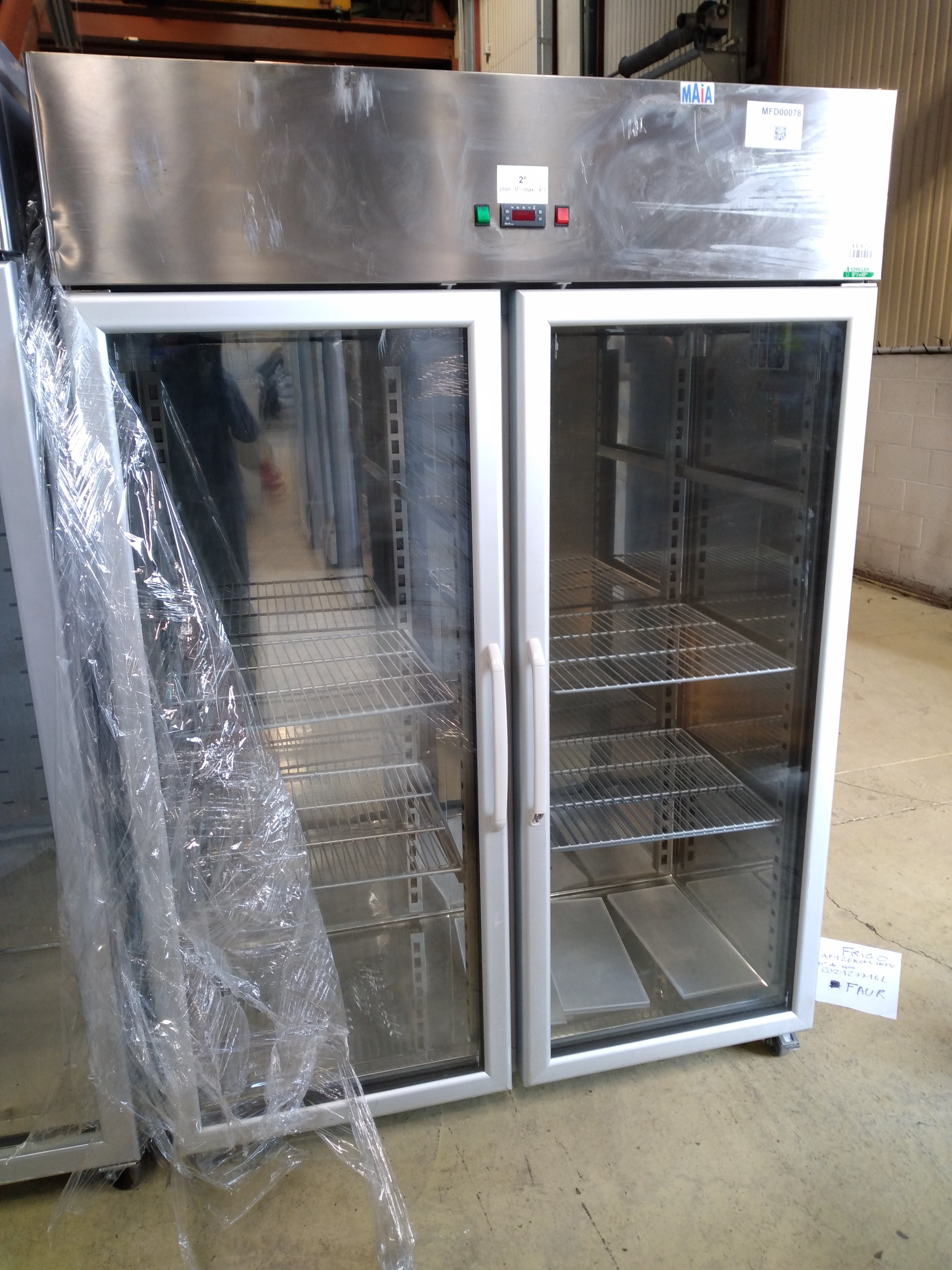 Armoire froid positif 2P Tecnodom - AF12EKOMTNPV reconditionné main image 1
