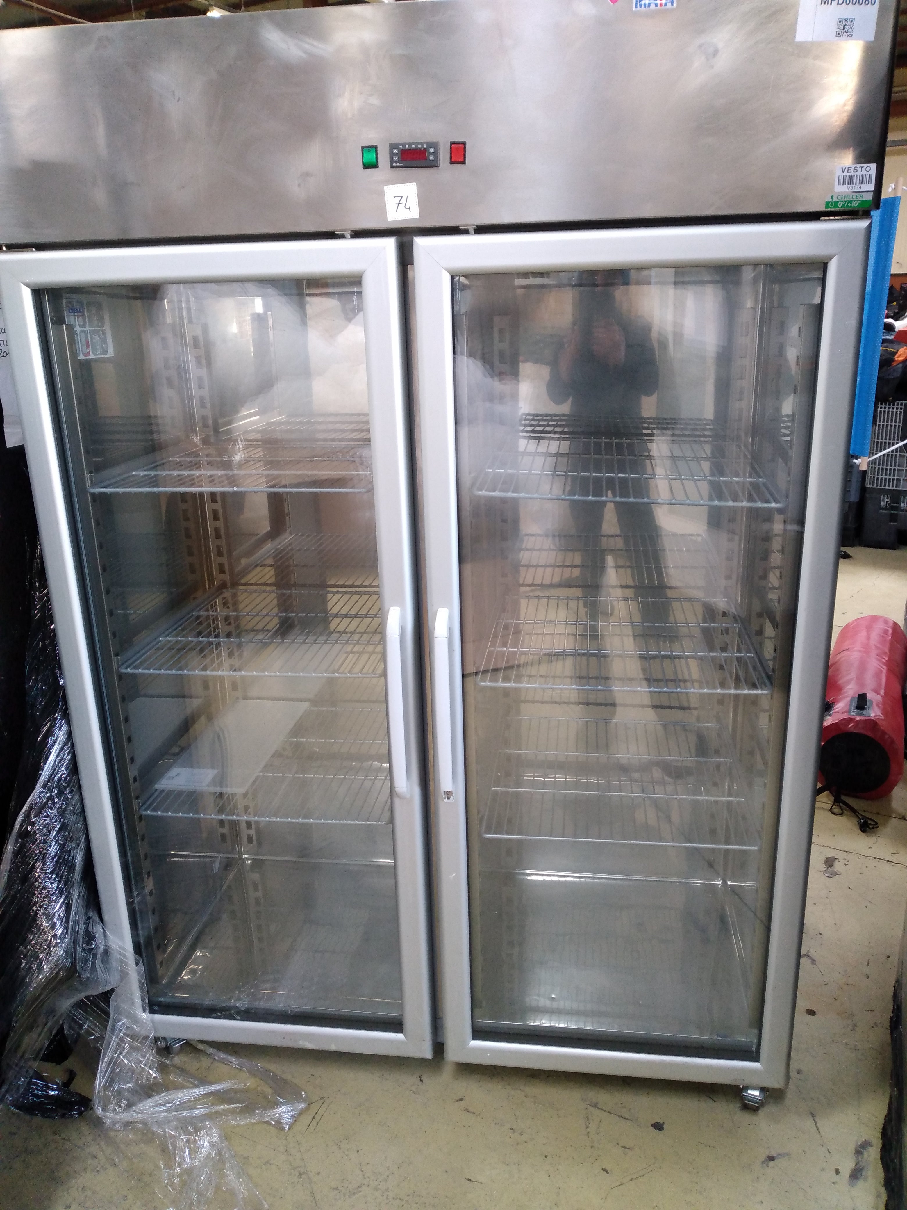 Armoire froid positif 2P Tecnodom - AF12EKOMTNPV reconditionné