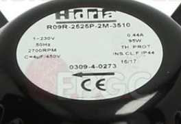 HIDRIA R09R-2525P-2M-3510 fan