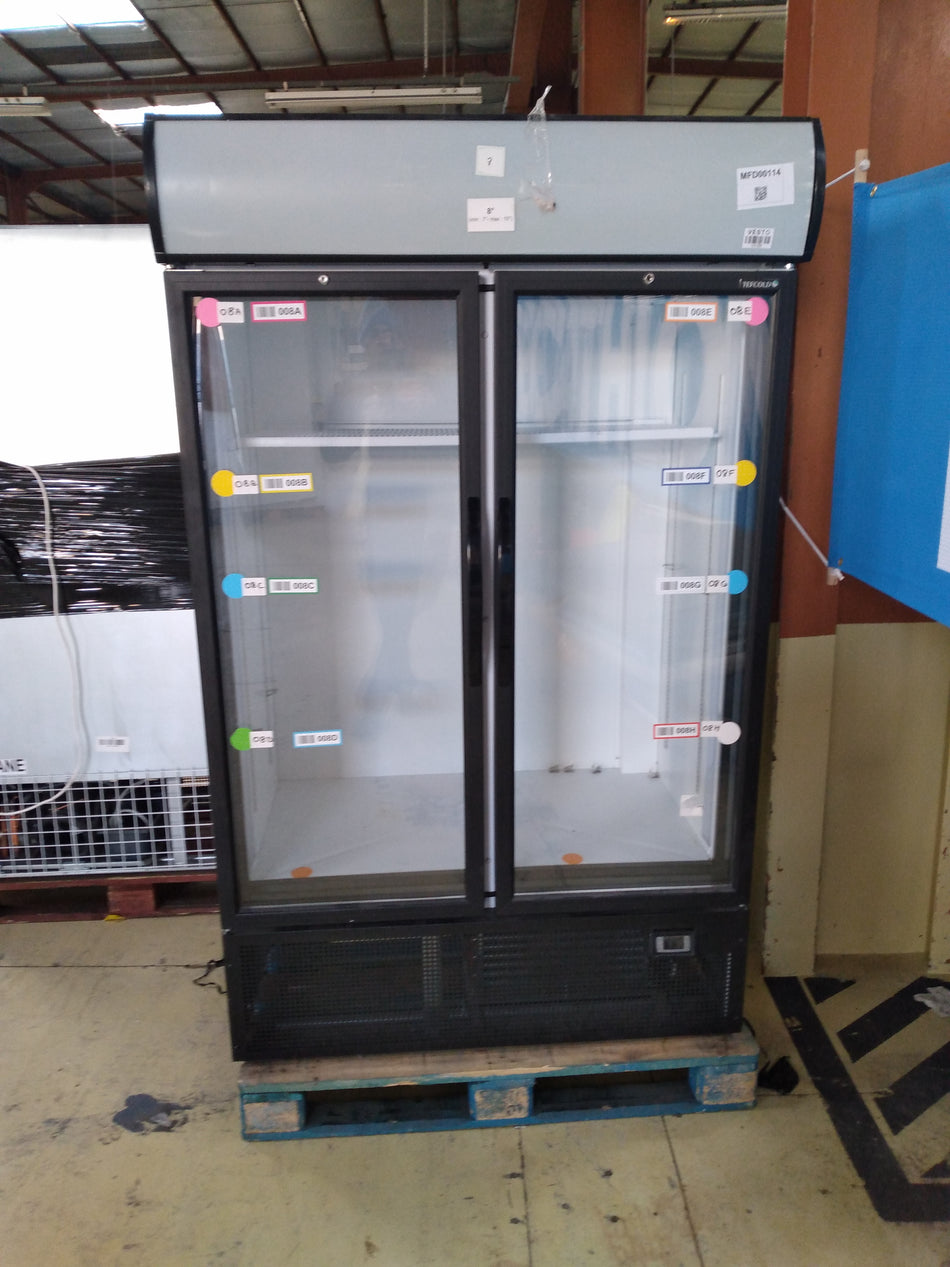Tefcold refrigerated display case - reconditioned FSC1200H